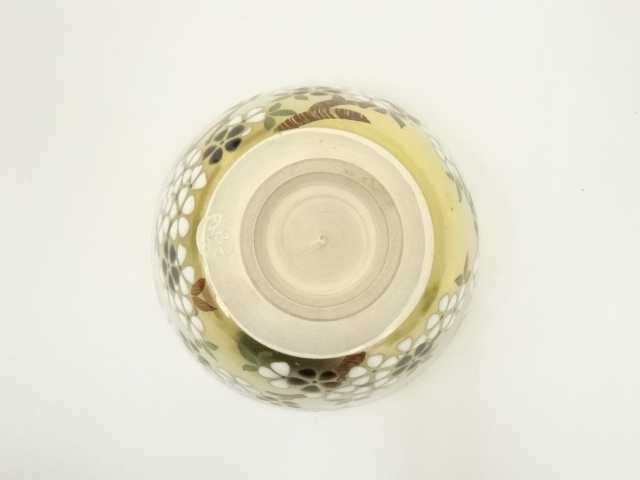 道具 ] - 道具 京焼 加藤松香造 金地桜絵茶碗（共箱） | ネット